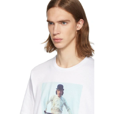 Shop Undercover White A Clockwork Orange Alex Rose T-shirt