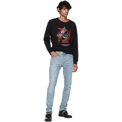 Shop Givenchy Black Mad Trip Tour Sweatshirt In 001 Black