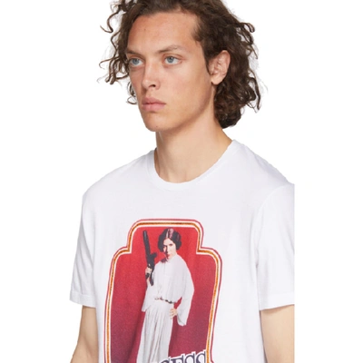 Shop Etro White Star Wars Edition Princess Leia T-shirt
