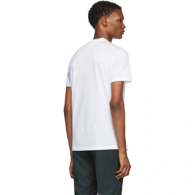 Shop Prada Three-pack White Jersey T-shirt