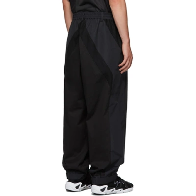 Shop Y-3 Black Varsity Trousers