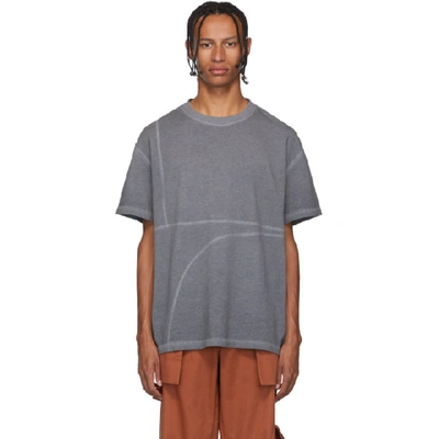 Shop A-cold-wall* Grey Flatlock T-shirt