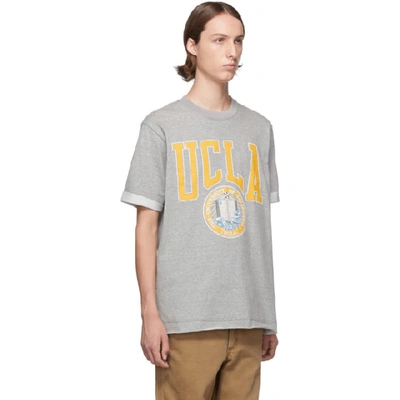 JUNYA WATANABE 灰色“UCLA”复古 T 恤