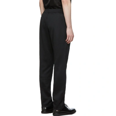 Shop Helmut Lang Black Stripe Track Pants