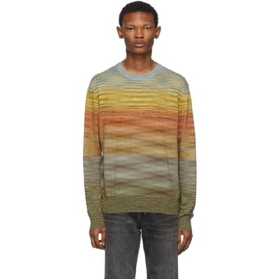Shop Missoni Multicolor Jersey Sweater In Sm0b6 Multi