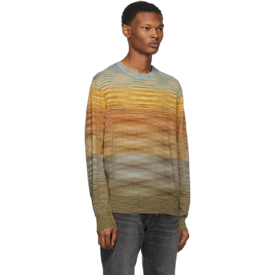 Shop Missoni Multicolor Jersey Sweater In Sm0b6 Multi