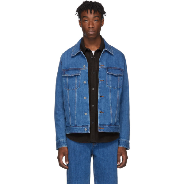 apc charles denim jacket