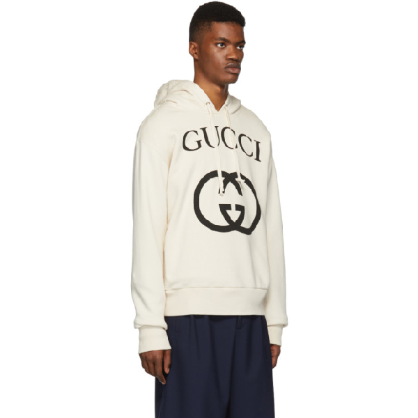 hooded sweatshirt with interlocking g