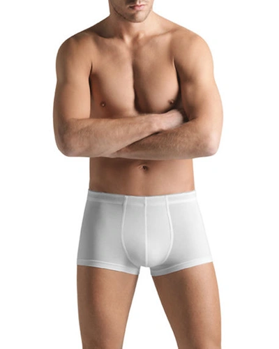 Shop Hanro Cotton Superior Boxers In White