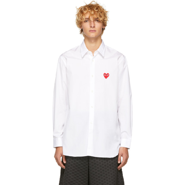 comme des garcons play button up