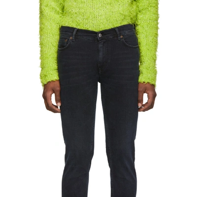 Shop Acne Studios Navy Bla Konst North Jeans In Blueblack