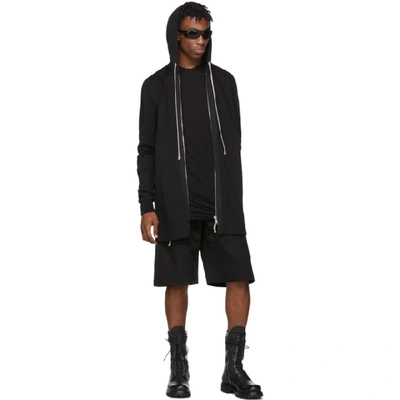 Shop Rick Owens Black Double T-shirt