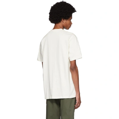 Shop Norse Projects Off-white Joannes Pocket T-shirt In 0957 Ecru