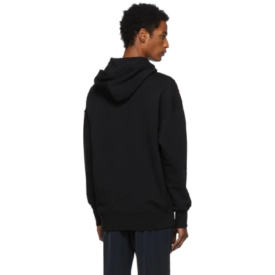 Shop Givenchy Black Atelier  Patch Hoodie