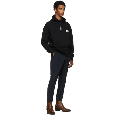 Shop Givenchy Black Atelier  Patch Hoodie