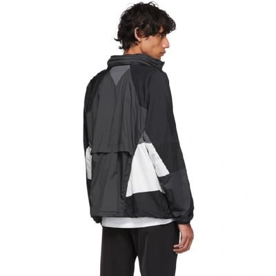 Shop Nike Grey Nsw Re-issue Hd Jacket In 060anthblk