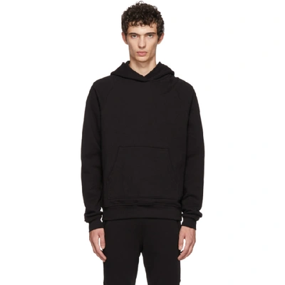 Shop John Elliott Black Raglan Hoodie