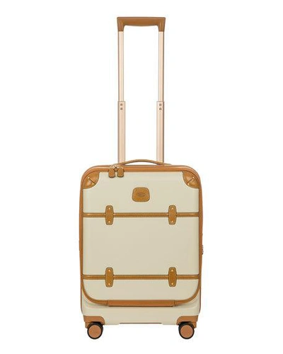 Shop Bric's Bellagio 21" Carryon Spinner Luggage In Cream