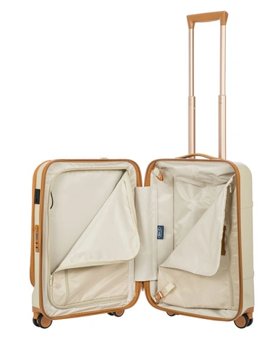 Shop Bric's Bellagio 21" Carryon Spinner Luggage In Cream