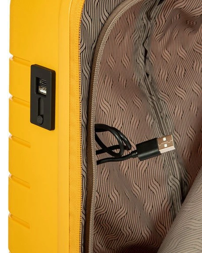 Shop Bric's B/y Ulisse 21" Carry-on Expandable Spinner Luggage In Mango