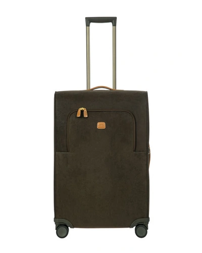 Shop Bric's Life 27" Split Frame Spinner Luggage In Olive