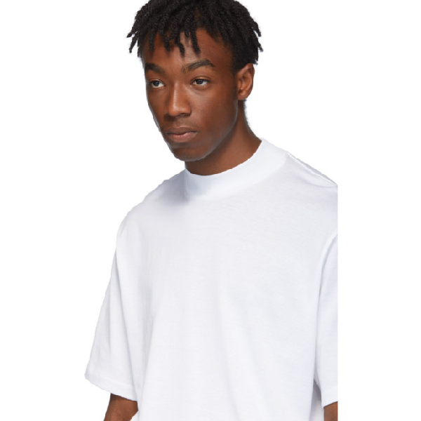 acne studios eagan mock neck tee