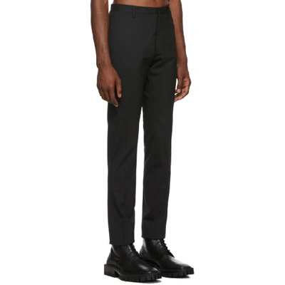 Shop Dsquared2 Black Tidy Fit Trousers In S40320 900