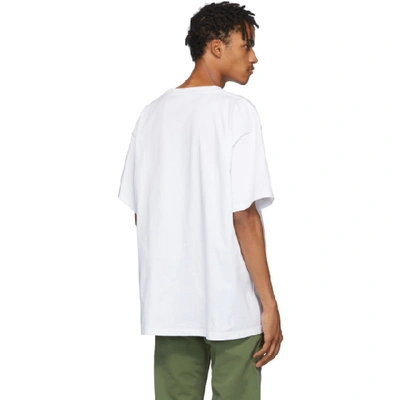 Shop Fear Of God White 'sixth Collection' T-shirt