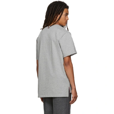Shop Thom Browne Grey Relaxed Fit T-shirt In 055 Lt Gry