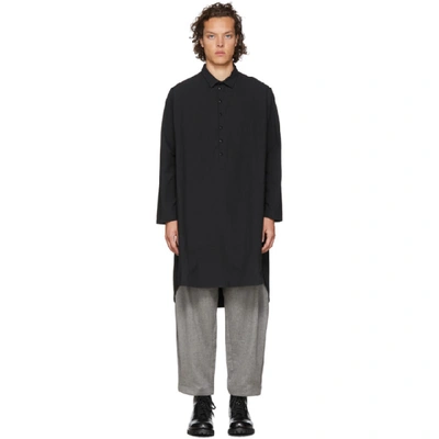 Toogood Black The Baker Shirt In Flint | ModeSens