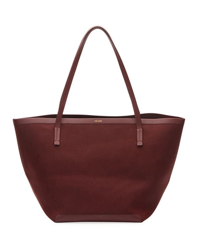 Shop The Row Park Tote Bag In Burgundy