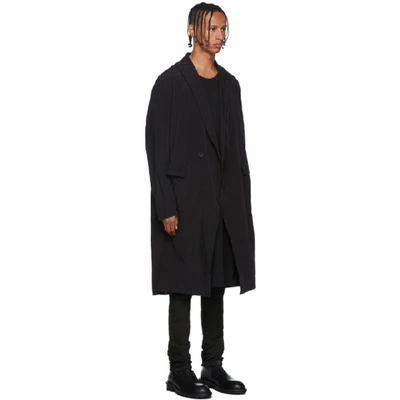 Shop Julius Black Mid-length Jacket