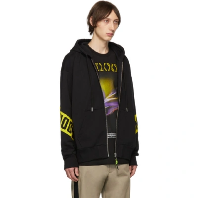 Shop Diesel Black S-alby-zip-a1 Hoodie In 900 Black