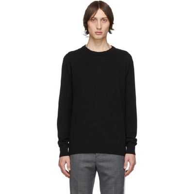 Shop Stella Mccartney Black Cashmere Talbot Sweater In 1000 Black