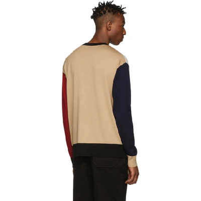 Shop 424 Multicolor Wool Colorblock Sweater