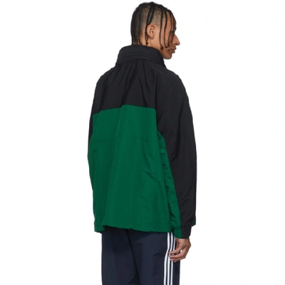 Adidas Originals Green & Black Ryv Blkd 2.0 Track Jacket | ModeSens