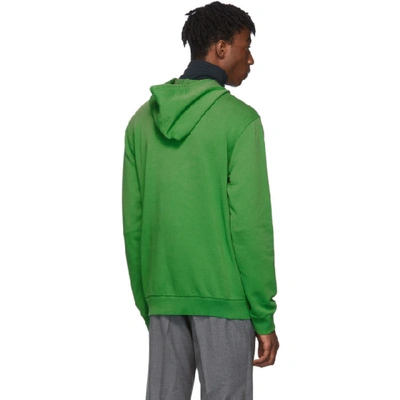 Shop Apc A.p.c. Green Brain Dead Edition Spacy Hoodie