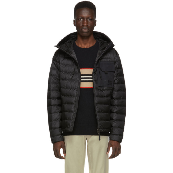 burberry hooded puffer jacket