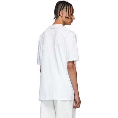 Shop Lanvin White Multi Graphic T-shirt In 00 Off Wht