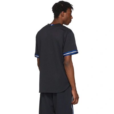 Shop Polo Ralph Lauren Black Mesh Performance Polo Sport T-shirt In Poloblack