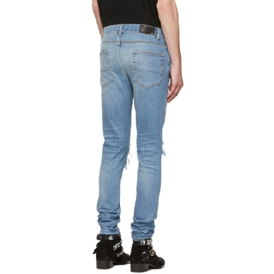 Shop Amiri Blue Mx1 Jeans