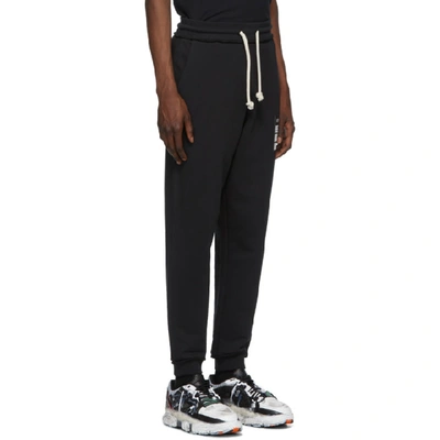 Shop Maison Margiela Black 'stereotype' Lounge Pants