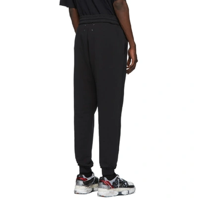 Shop Maison Margiela Black 'stereotype' Lounge Pants