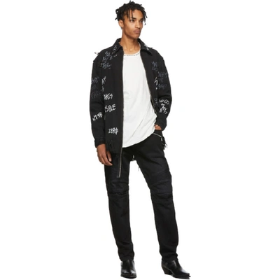 Shop Faith Connexion Black Ntmb Edition Zip-up Jacket