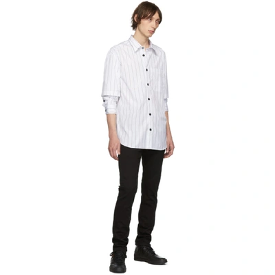 Shop Diesel White S-alek Shirt In 100 White