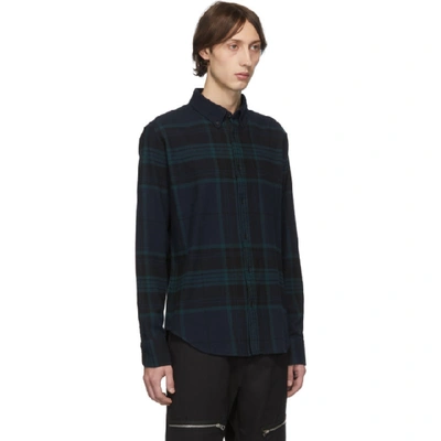 Shop Rag & Bone Rag And Bone Black Fit 2 Tomlin Shirt In 0 Blkwatch