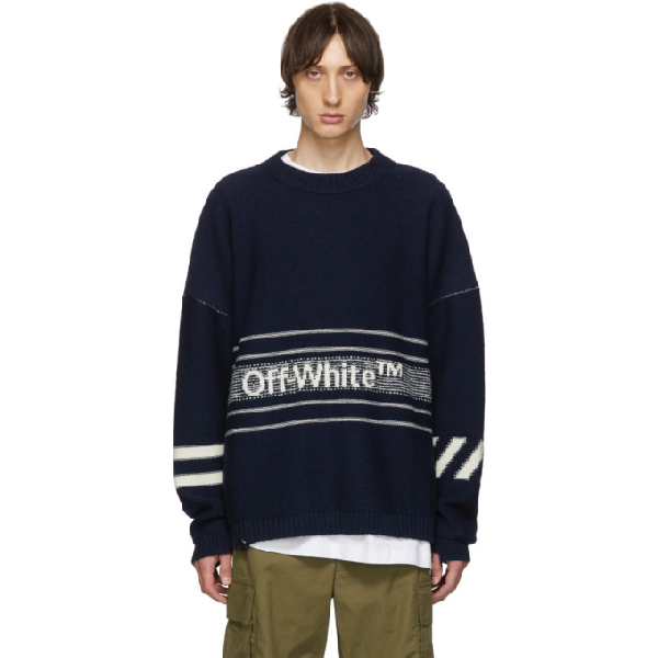 off white knitted jumper
