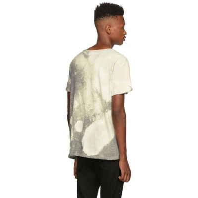 Shop R13 Grey Battle Punk Boy T-shirt In Bleach