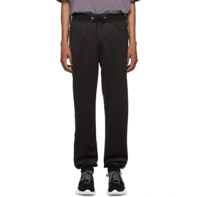 Shop Givenchy Black 4g Bands Lounge Pants In 001 Black