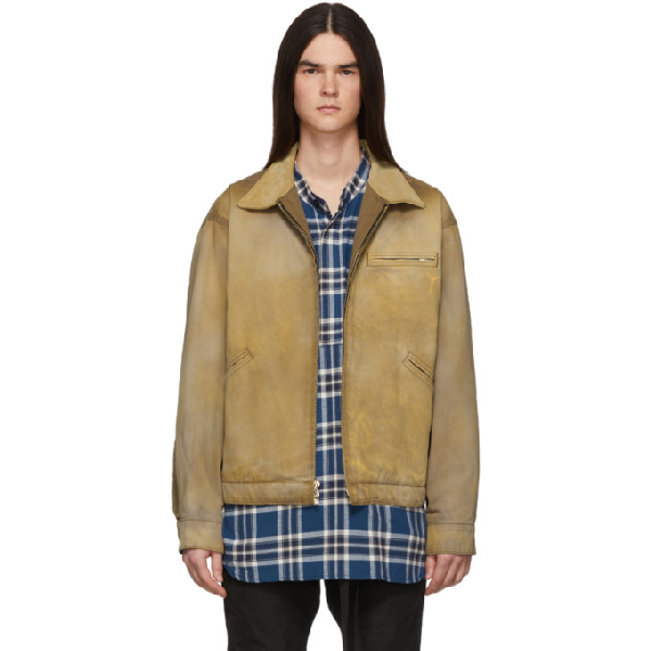 fear of god canvas work jacket